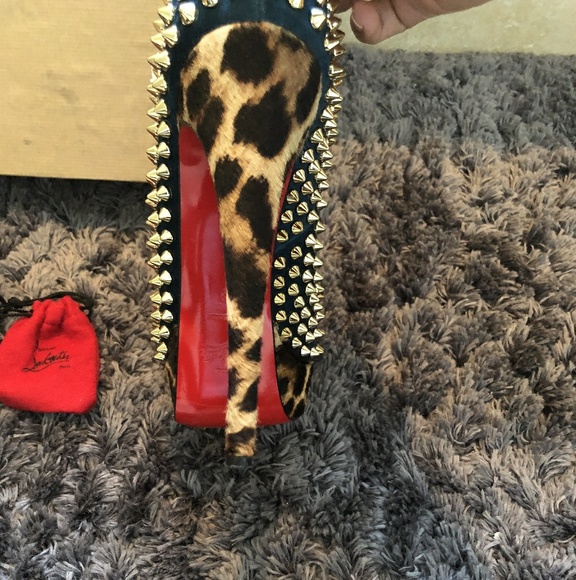 Christian Louboutins studded heels